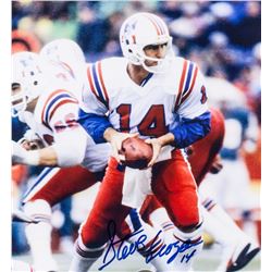 Steve Grogan 1953- American Autographed Photograph