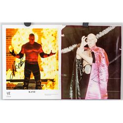 Wrestler Kane and Mongols Autographed Photograph