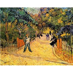 Van Gogh - Entrance To The Public Park In Arles