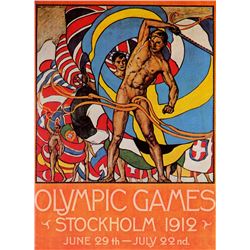 Olle Hjortzberg -  Stockholm Olympics 1912