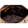Image 5 : MCM Cream Visetos Coated Canvas Leather Medium Satchel Tote Bag