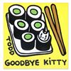Image 1 : Todd Goldman, "Goodbye Kitty" Hand Signed Original Painting on Canvas with Letter of Authenticity.