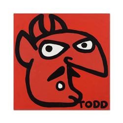 Todd Goldman, Original Acrylic Painting on Gallery Wrapped Canvas, Hand Signed with Certificate of A