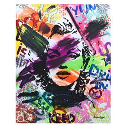 Nastya Rovenskaya- Mixed Media "Model"