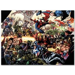 Marvel Comics "Secret Invasion #6" Numbered Limited Edition Giclee on Canvas by Leinil Francis Yu wi