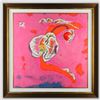 Image 1 : "Eden in Summer II" Original Multi-Media Painting on Rice Paper (50.5" x 50.5") by Lu Hong, Hand Sig