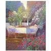 Image 1 : Ming Feng, "Lazy Afternoon" Original Oil Painting on Canvas, Hand Signed with Letter of Authenticity