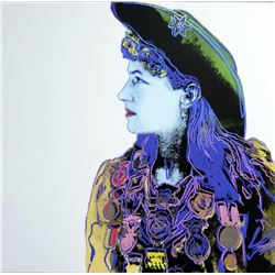 Andy Warhol- Screenprint in colors "Annie Oakley"