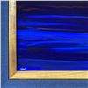 Image 2 : Wyland, "Water Planet 19" Hand Signed Original Painting on Canvas with Certificate of Authenticity.