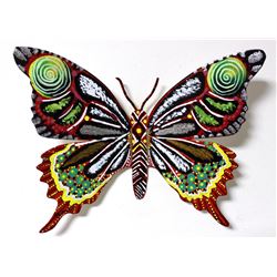 Patricia Govezensky- Original Painting on Cutout Steel "Butterfly CCXXXI"
