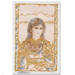 "Becky" Limited Edition Lithograph by Edna Hibel (1917-2014), Numbered and Hand Signed with Certific