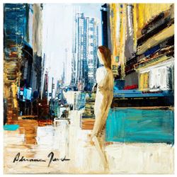 Adriana Naveh, Original Acrylic Painting on Canvas, Hand Signed with Letter of Authenticity