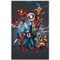 Marvel Comics "Official Handbook: Avengers 2005" Numbered Limited Edition Giclee on Canvas by Tom Gr