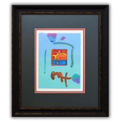 Peter Max- Original Mixed Media "Sunrise Sail 2005 Ver. I #56"