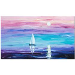 Leonid Afremov (1955-2019) "Expansive" Limited Edition Giclee on Canvas, Numbered and Signed. This p