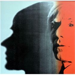 Andy Warhol- Screenprint in colors with diamond dust "The Shadow, 1981"