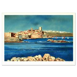 Robert Vernet Bonfort, "Villandry" Limited Edition Lithograph, Numbered and Hand Signed.