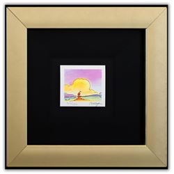 Peter Max- Original Lithograph "Sailboat on the Horizon (Mini Series)"