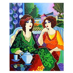 Patricia Govezensky- Original Acrylic on Canvas "Lina & Emmeline"