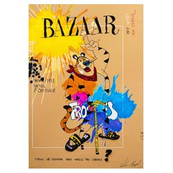 Shani Moyal- Original Mixed Media "Tony the Tiger"