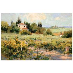 Marilyn Simandle, "The Vineyard" Limited Edition on Canvas, AP Numbered 2/10 and Hand Signed with Le