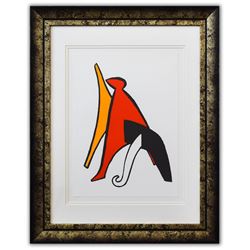 Alexander Calder- Lithograph "DLM141 - Sabot et bonnet phrygien"
