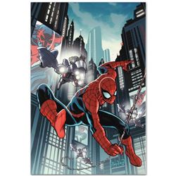 Marvel Comics "Timestorm 2009/2099: Spider-Man One-Shot #1" Numbered Limited Edition Giclee on Canva