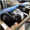 Image 2 : Lot of crokinole board, tennis racket, sparring gloves and more