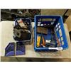 Image 1 : Crate of tools and clamp