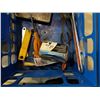 Image 2 : Crate of tools and clamp
