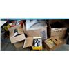 Image 1 : LARGE BOX OF SMALL PAILS, BOX OF GRAPEFRUIT KNIVES, IPAD CASES AND CLEATS