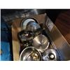 Image 3 : BOX OF POTS AND PANS AND LAZY SUSAN