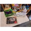 Image 1 : BOX OF FUEL FILTERS, CAR PARTS, FLEXIBLE DRILL EXTENTION AND BAGS