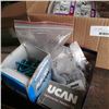Image 2 : Box of gas regulator, electrical wire, jumper cables and hardware fasteners