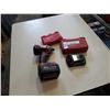Image 1 : Milwaukee m18 drill and 2 batteries with bits