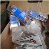 Image 2 : Tray of welding supplies some new