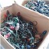 Image 2 : 2 boxes and bucket of christmas lights
