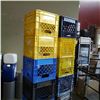 Image 2 : Lot of 12 milk crates