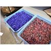 Image 2 : 3 Trays of decorative colored rock