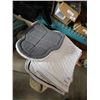 Image 2 : Lot of horse riding saddle pads, and vest