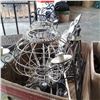 Image 2 : 2 boxes of decorative metal candle holders