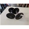 Image 1 : 2  5LB DUMBELLS