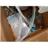 Image 8 : Box of jewelry making supplies