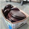Image 1 : Box of mahogany plant bases