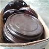 Image 2 : Box of mahogany plant bases