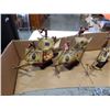 Image 2 : 4 WOOD SHIPS AND MODEL BATTLESHIP