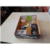 Image 1 : TRAY OF KEYCHAINS, TRINKET BOX
