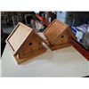 Image 1 : 2 Wooden bird houses