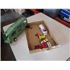 Image 1 : TRAY OF TOY CARS AND TONKA TRAILER