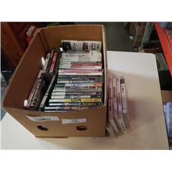 BOX OF VIDEOGAMES, XBOX, 360, GAMECUBE ZOIDS BATTLE LEGENDS, WII GAMES